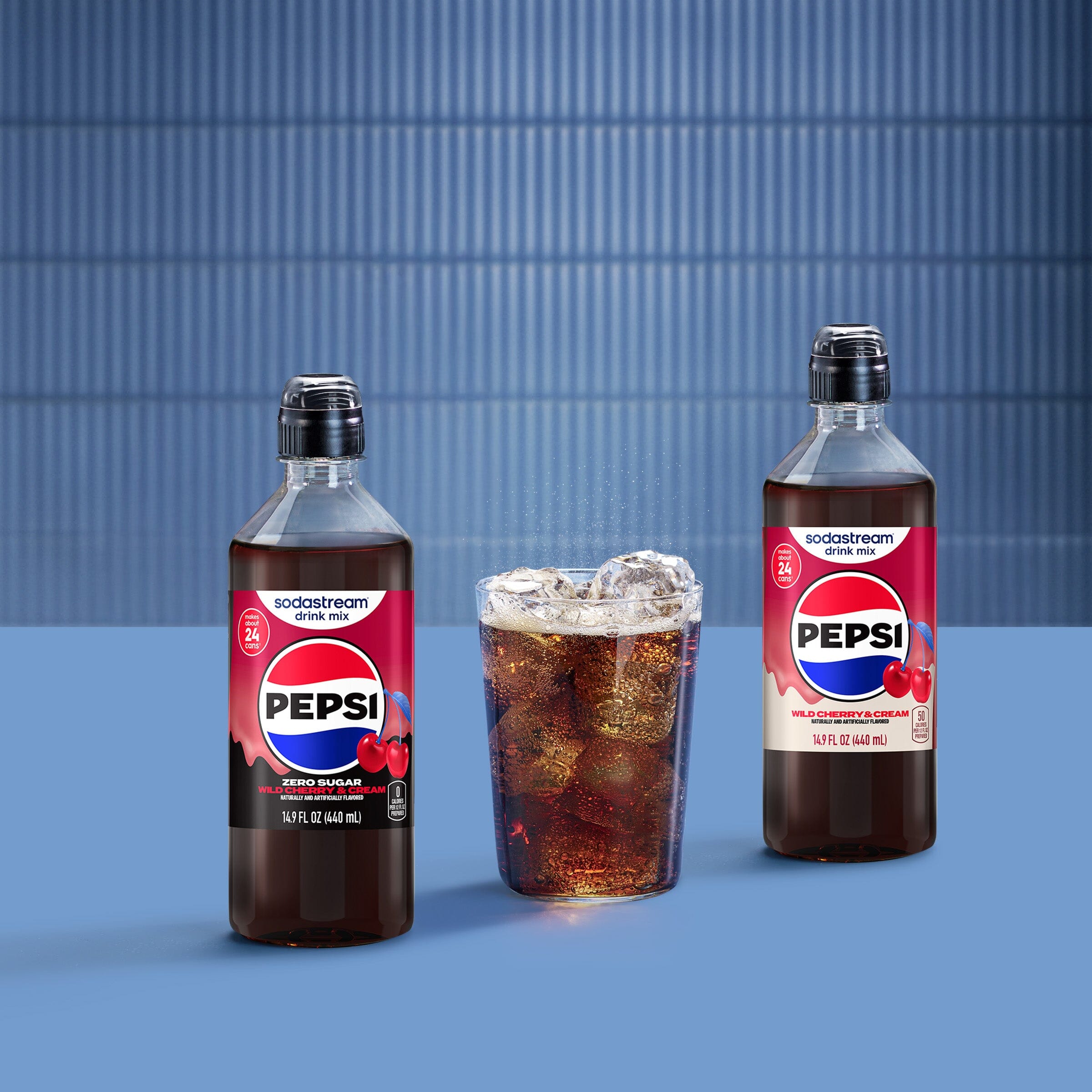 Sodastream Pepsi? Wild Cherry & Cream Zero Sugar 4 Pack Drink Mix 4 x 440ml - Image 7